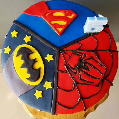 SUPER HERO CAKE
